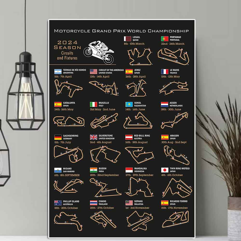 Interior Design Sketch - 2024 Season Motorcycle Grand Prix Track