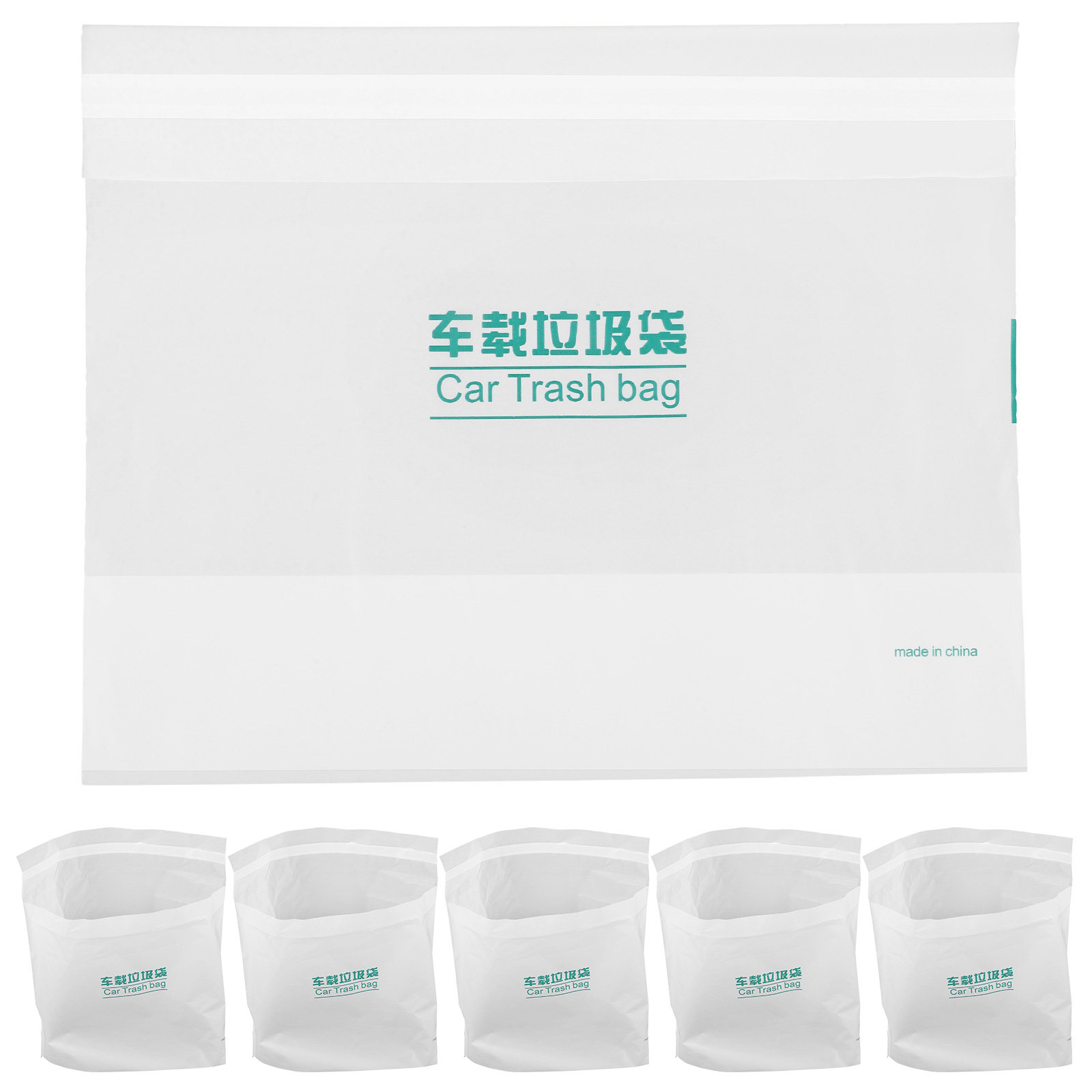 Interior Design Type - 100Pcs Car Garbage Bag Disposable Stick