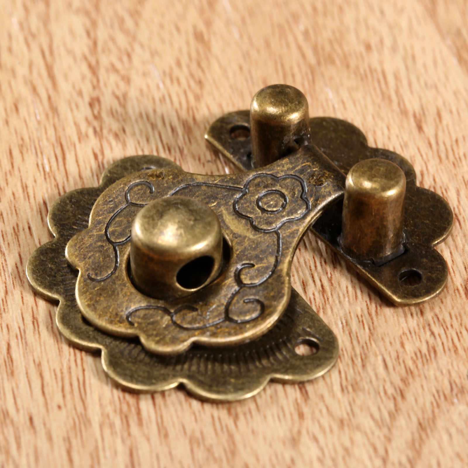 Antique Brass Hook - Antique Bronze Hasps Lock Decorative Jewelry