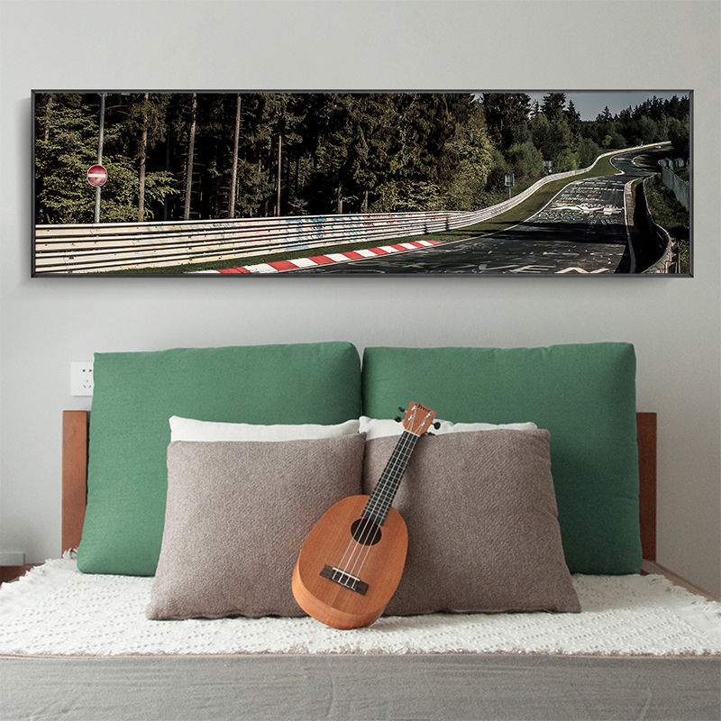 Interior Design Sketch - Nurburgring Rally Road Sport Car Track