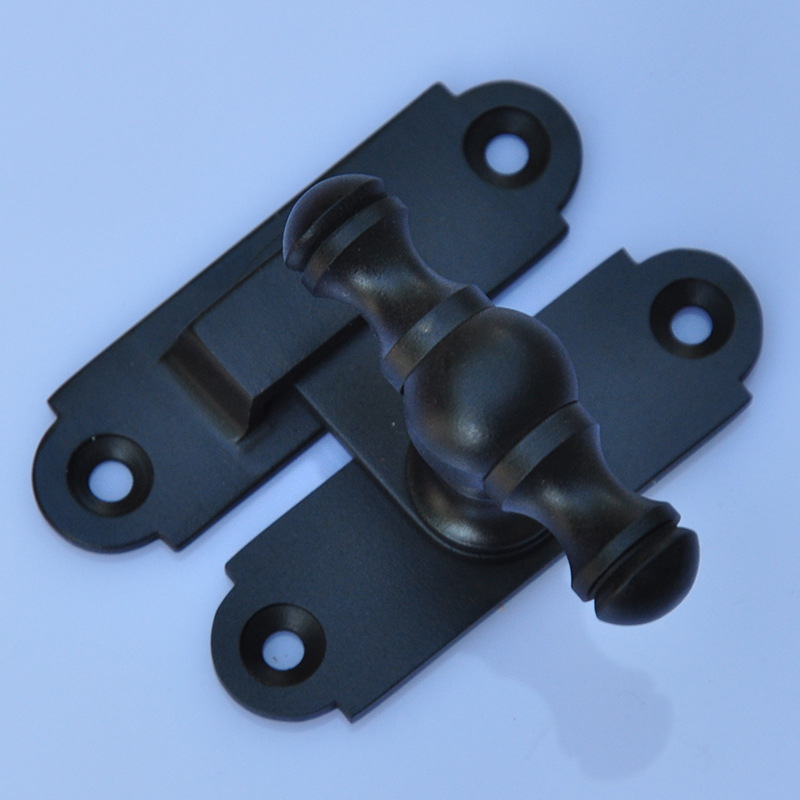 Antique Brass Cat Door Latch V - Antique Brass Hook 评论和价格