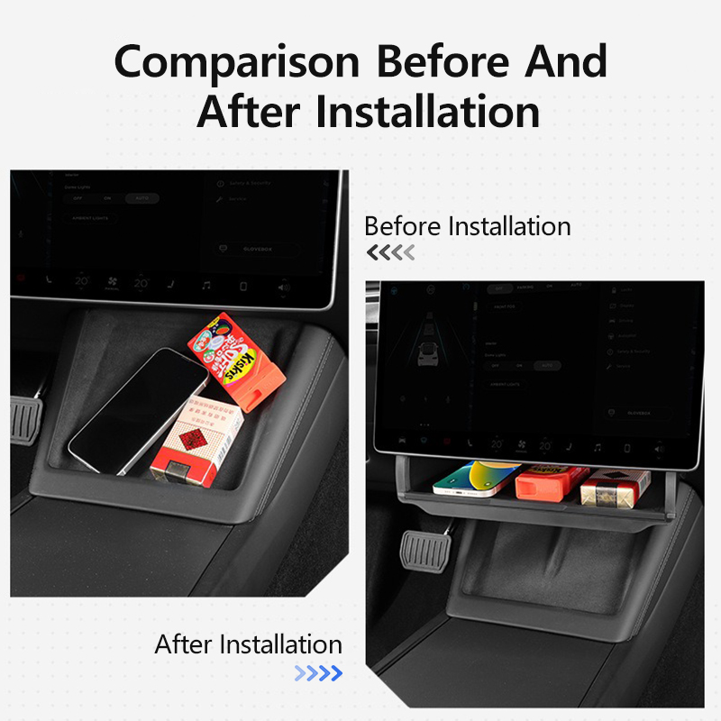 Under-Screen Storage Box For T - Interior Design Presentation 评论和价格