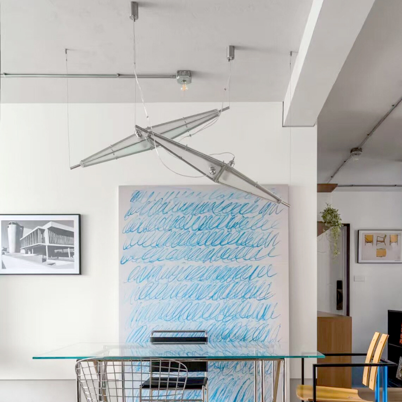 LED Glass Chandelier Minimalis - Interior Design Years 评论和价格