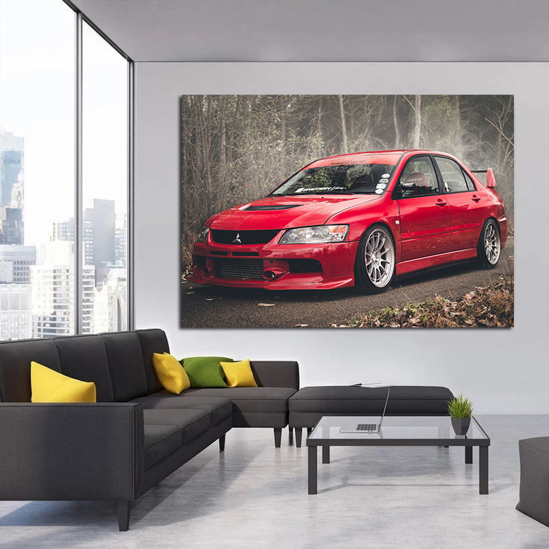 Supercar Posters Lancer Evo Re - Interior Design Sketch 评论和价格