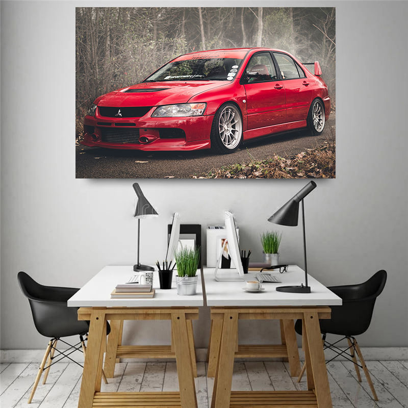 Supercar Posters Lancer Evo Re - Interior Design Sketch 评论和价格