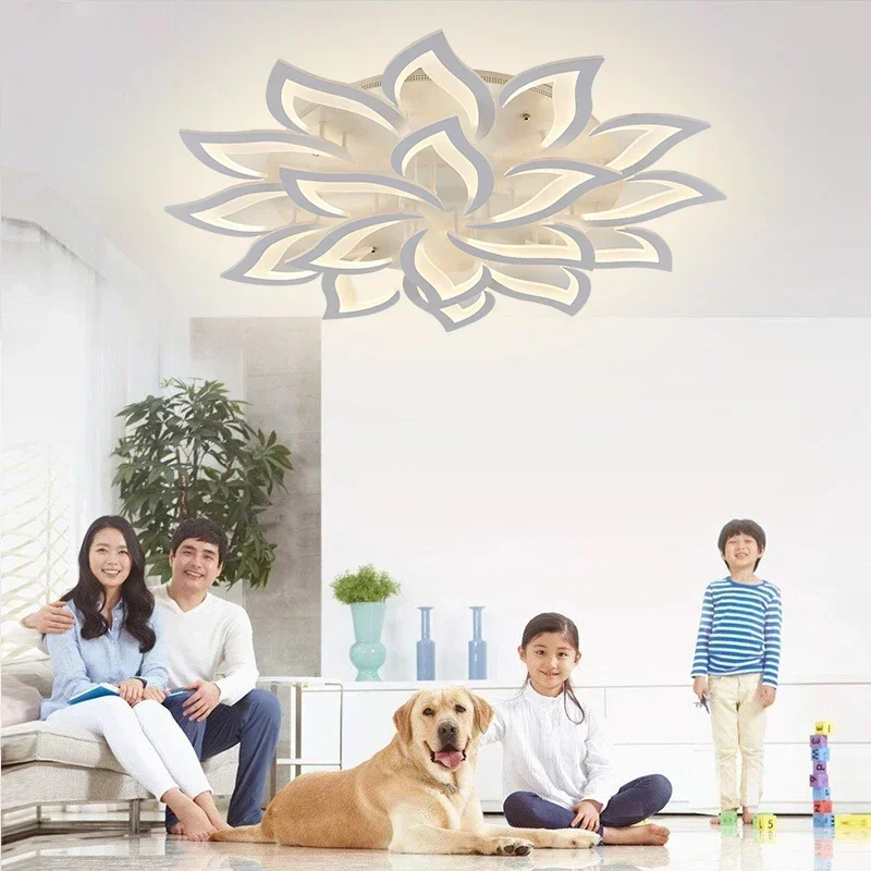 Designer LED Petal Chandelier  - Interior Design Years 评论和价格