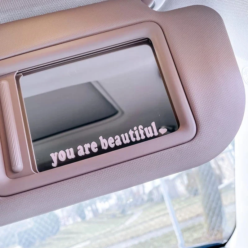 The Text Car Stickers You Are  - Interior Design Quotes 评论和价格