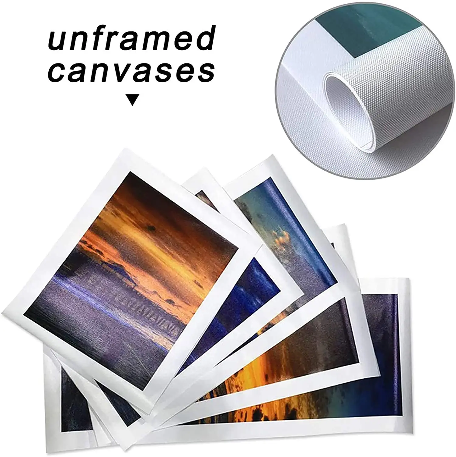 No Framed Canvas 5Pcs Black M5 - Interior Design Sketch 评论和价格
