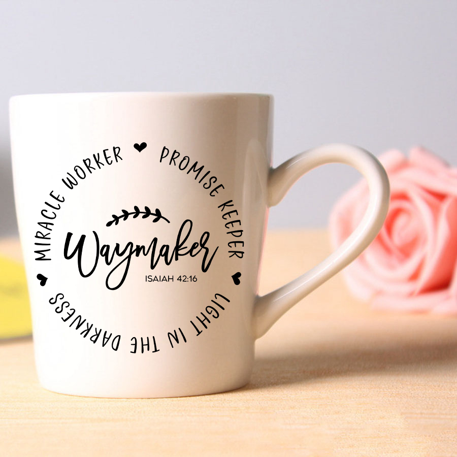 Waymaker Christian Quote Vinyl - Interior Design Quotes 评论和价格
