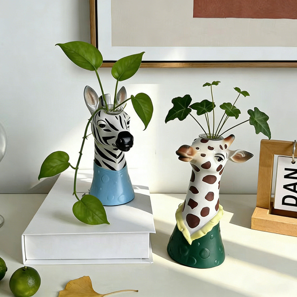 Nordic Aesthetic Vase Zebra De - Interior Design Minimalist 评论和价格