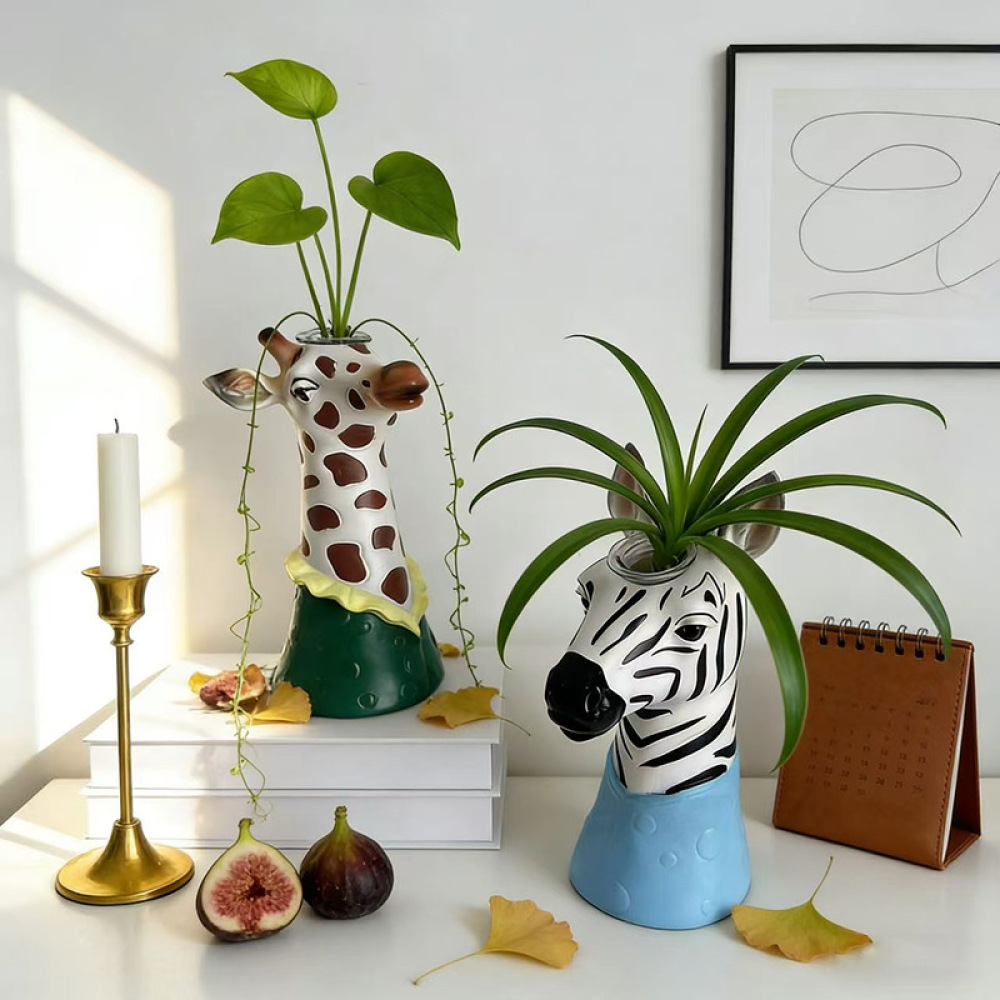 Nordic Aesthetic Vase Zebra De - Interior Design Minimalist 评论和价格