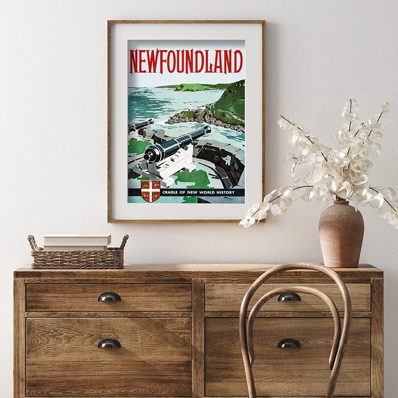 Travel Retro Poster Art Painti - Interior Design Sketch 评论和价格