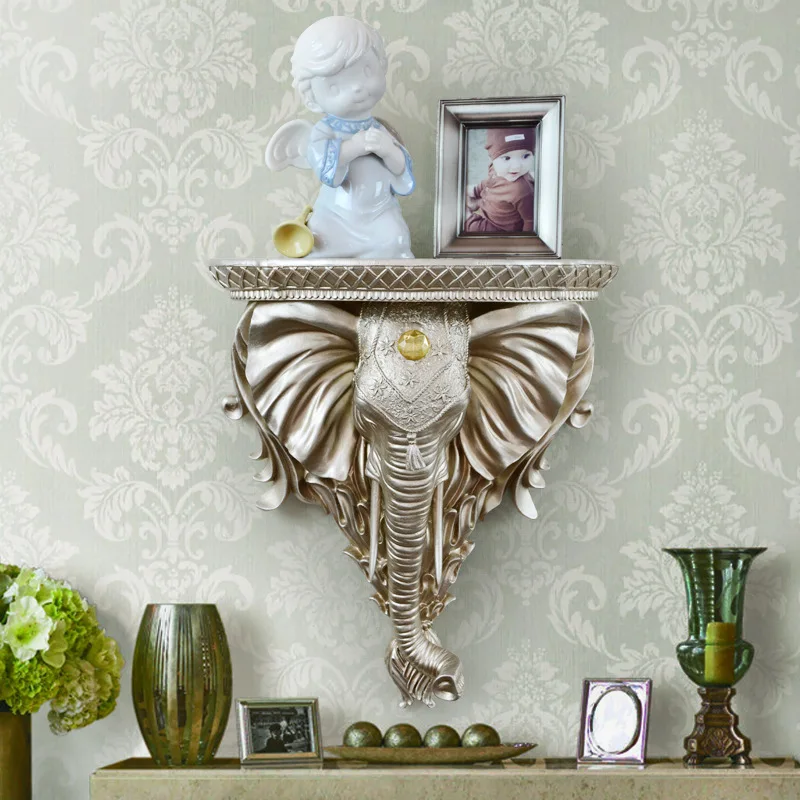 3D Elephant Wall Decor with Fl - Interior Design Type 评论和价格