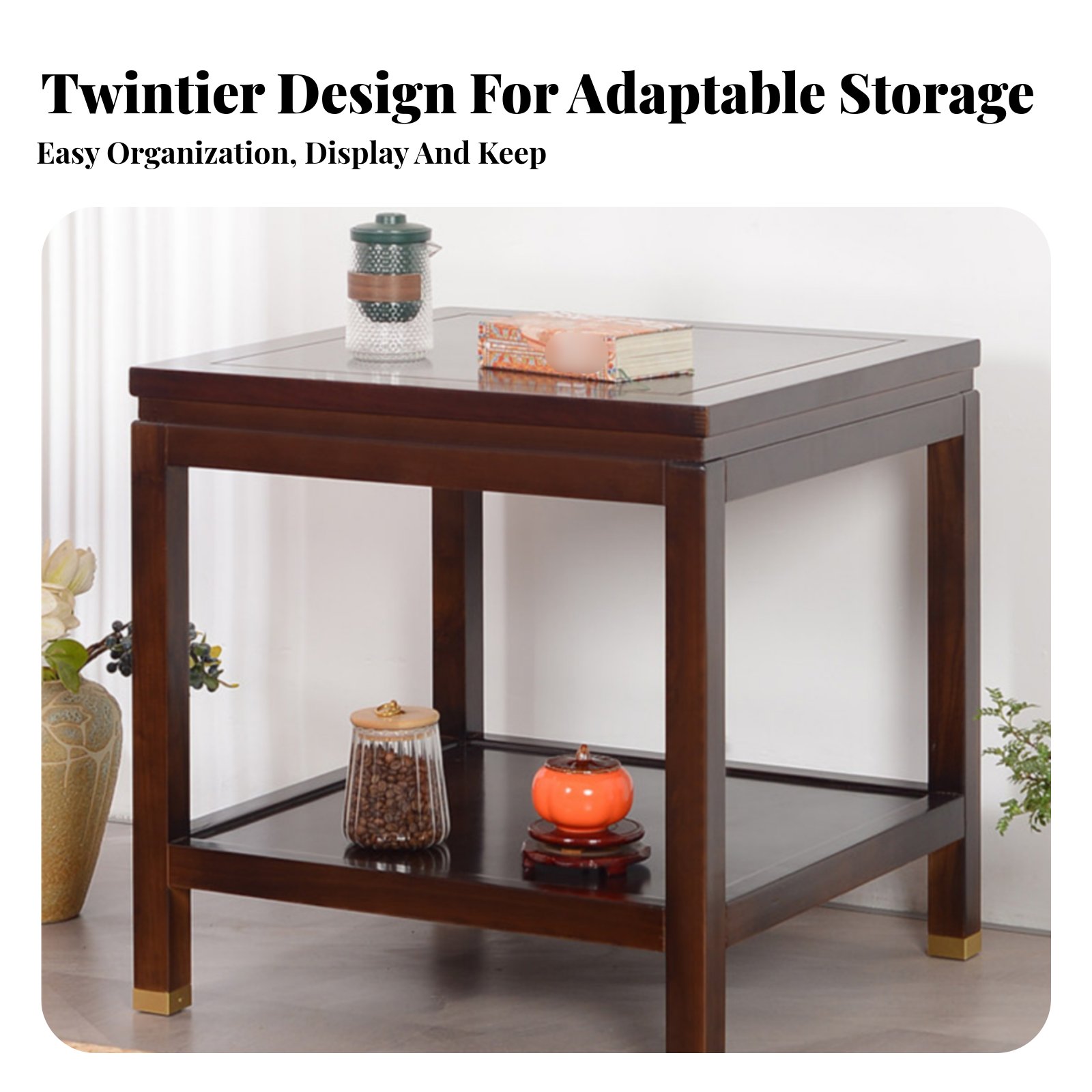 Dual-Level Square Table Minima - Interior Design Minimalist 评论和价格
