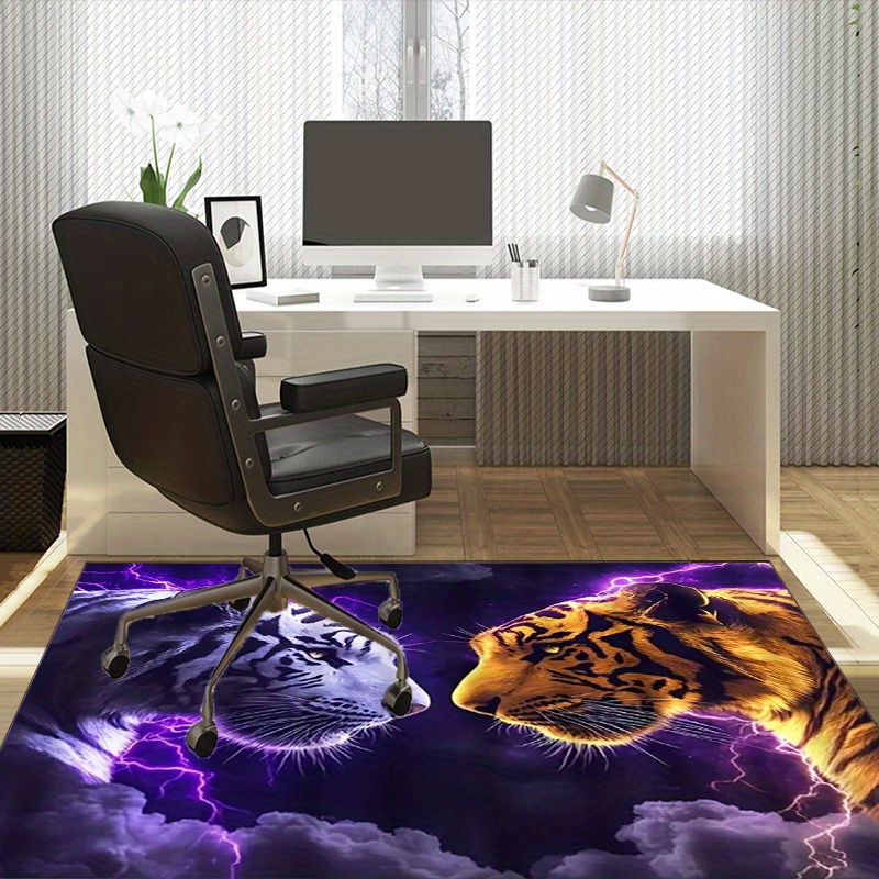 Tiger faces rug with electric  - Interior Design Your Room 评论和价格