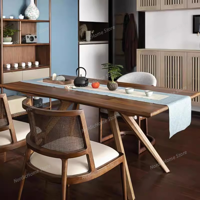 Nordic Rattan Dining Chairs Le - Interior Design Minimalist 评论和价格