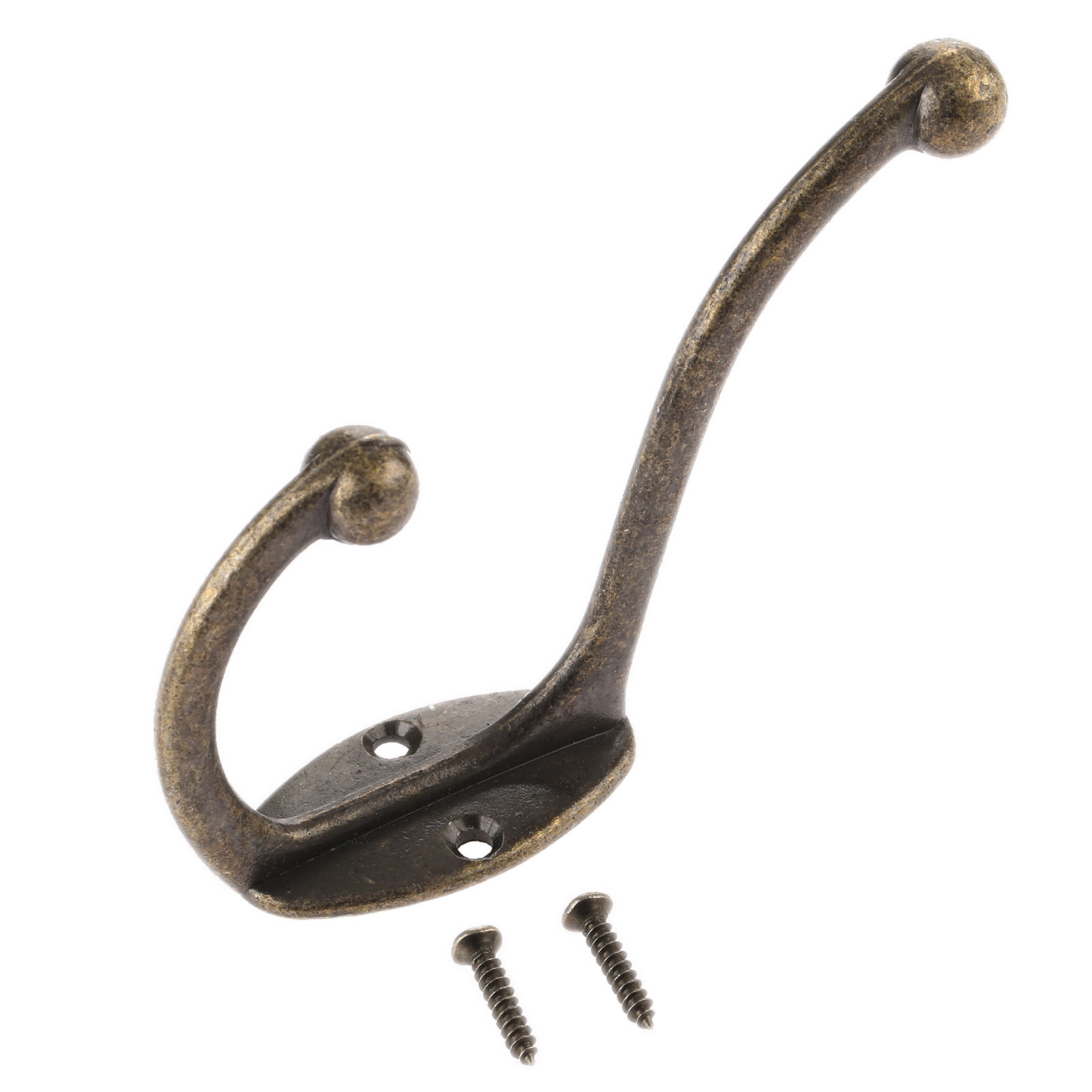 2Pcs Kitchen Bathroom Vintage  - Antique Brass Hook 评论和价格