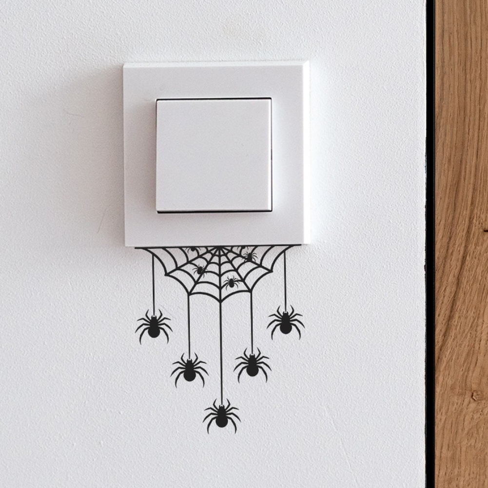Halloween Web Wall Decal for L - Interior Design Web Free 评论和价格