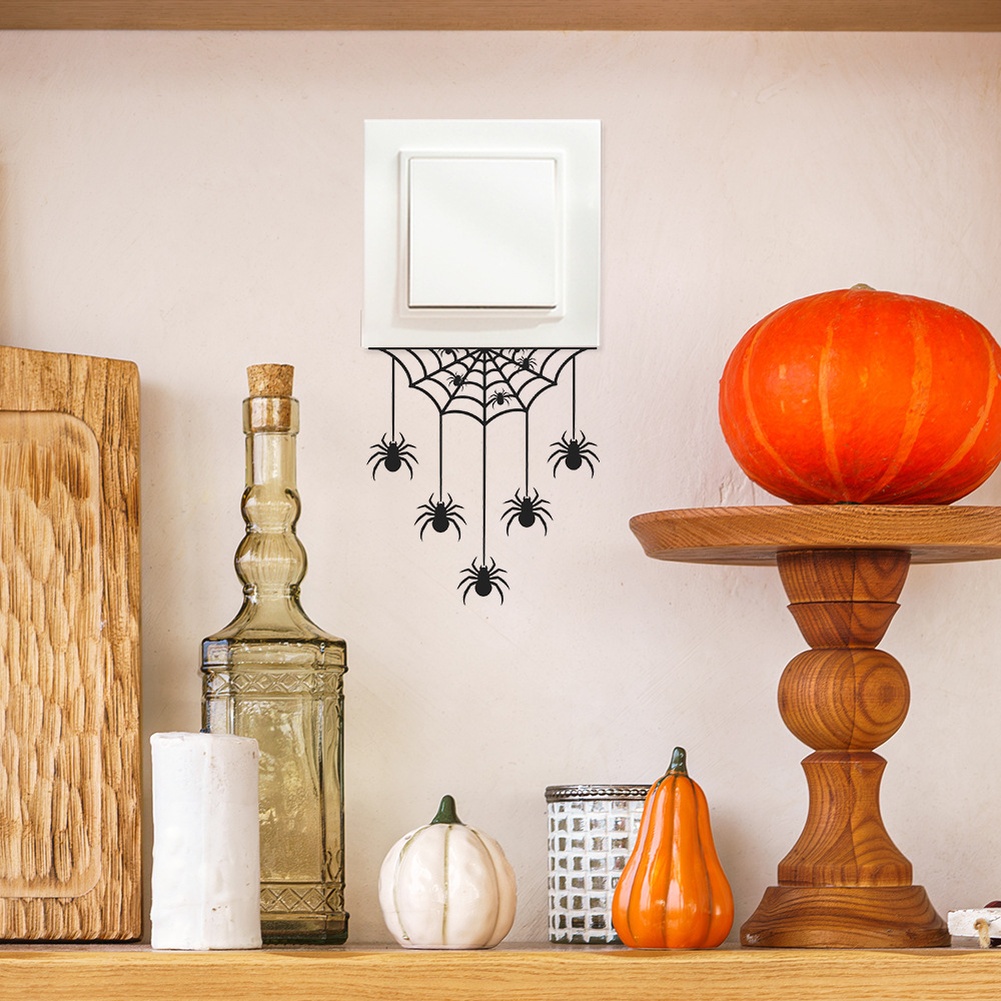 Halloween Web Wall Decal for L - Interior Design Web Free 评论和价格