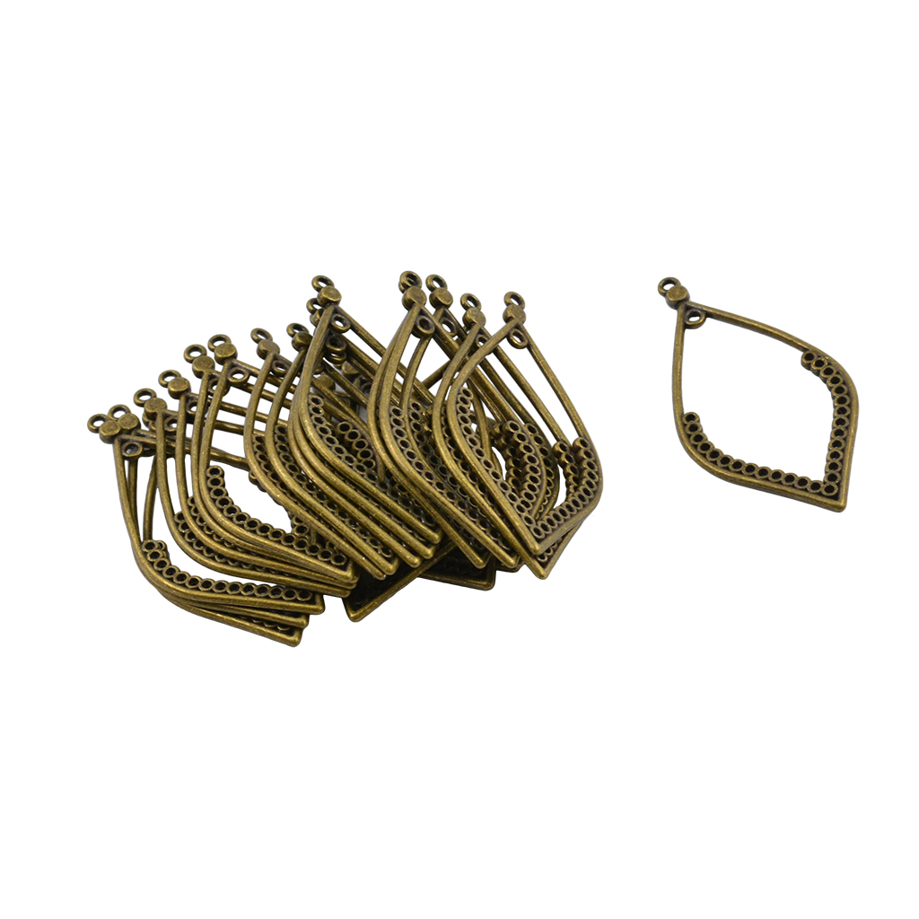 20 Pics Alloy Vintage Chandeli - Antique Brass Hook 评论和价格