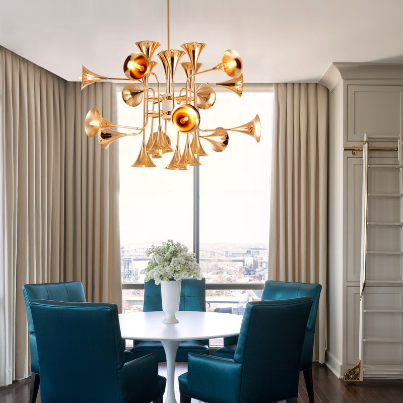Nordic Trumpet Pendant Lamp fo - Interior Design Years 评论和价格
