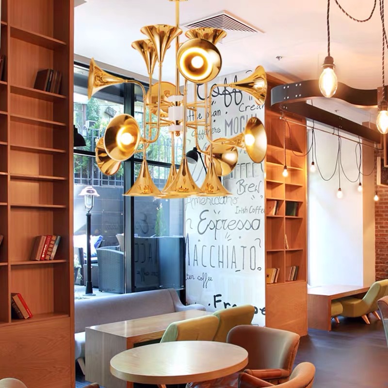 Nordic Trumpet Pendant Lamp fo - Interior Design Years 评论和价格