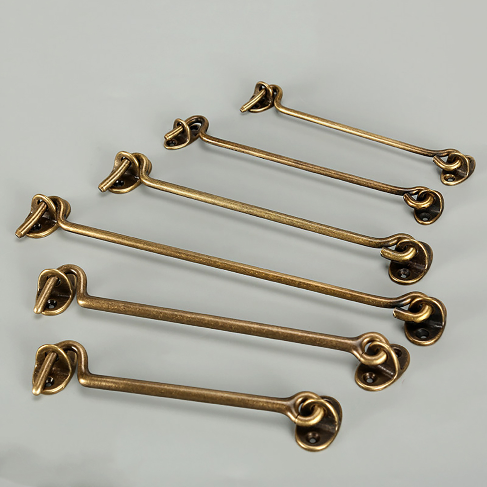 Brass Antique Window Hook Eye  - Antique Brass Hook 评论和价格