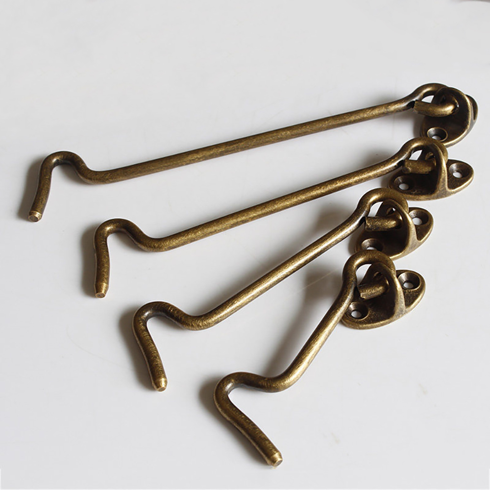 Brass Antique Window Hook Eye  - Antique Brass Hook 评论和价格