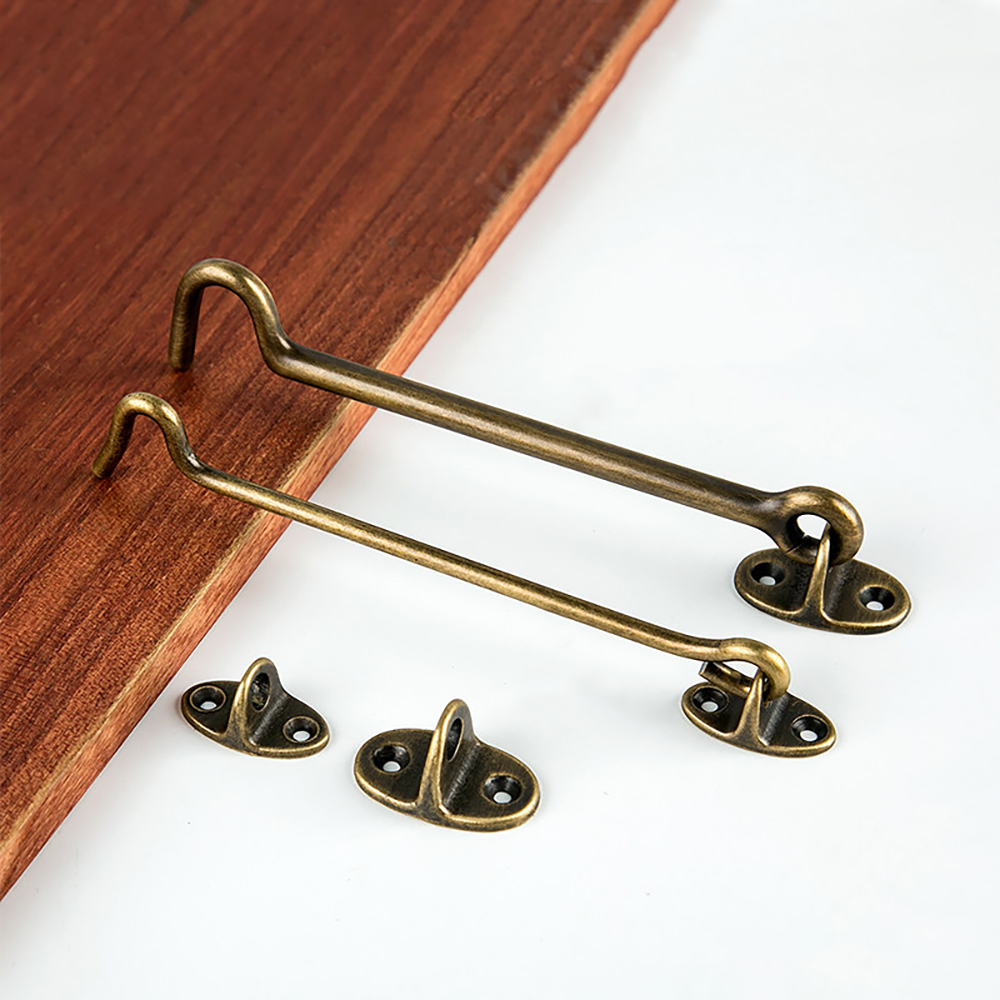 Brass Antique Window Hook Eye  - Antique Brass Hook 评论和价格