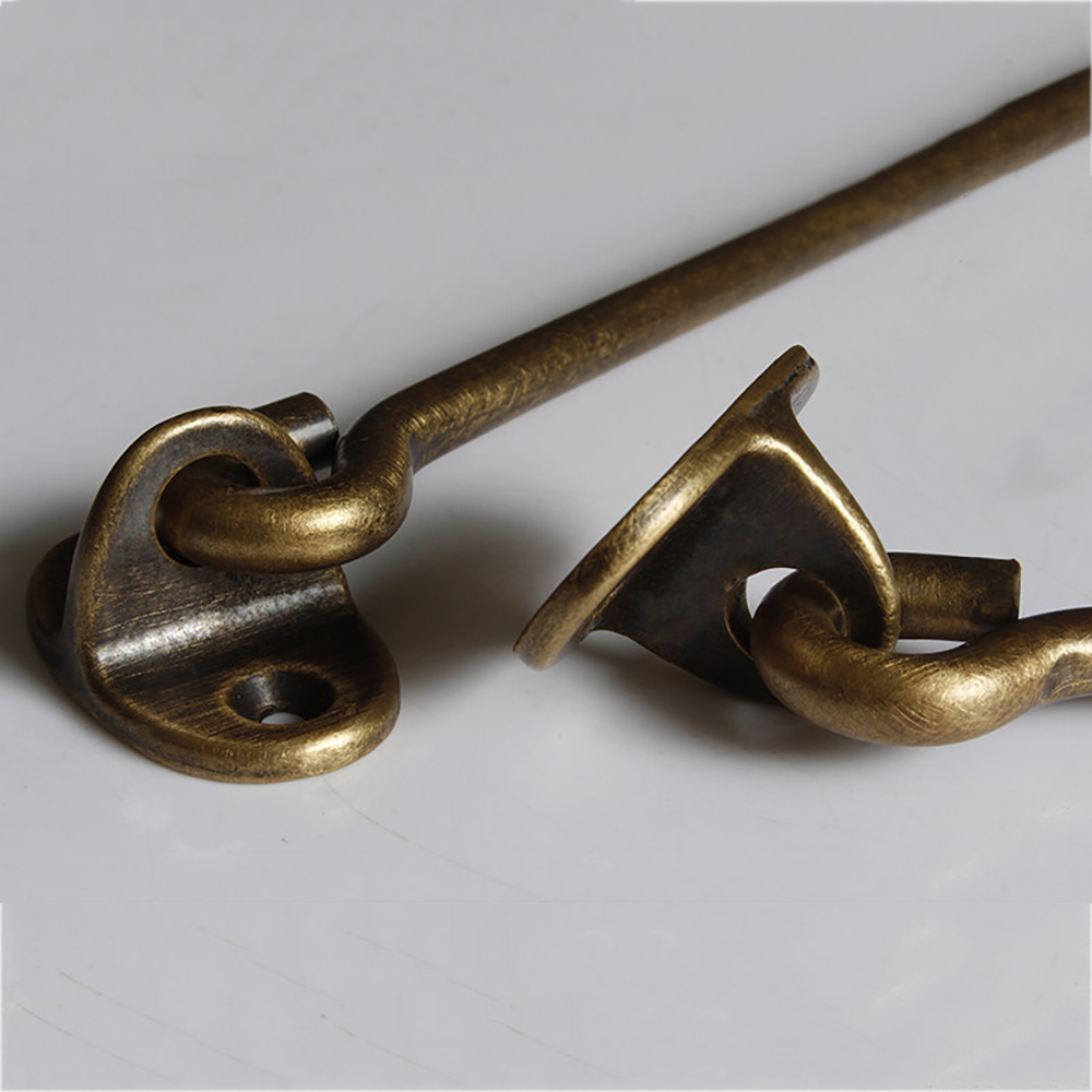 Brass Antique Window Hook Eye  - Antique Brass Hook 评论和价格