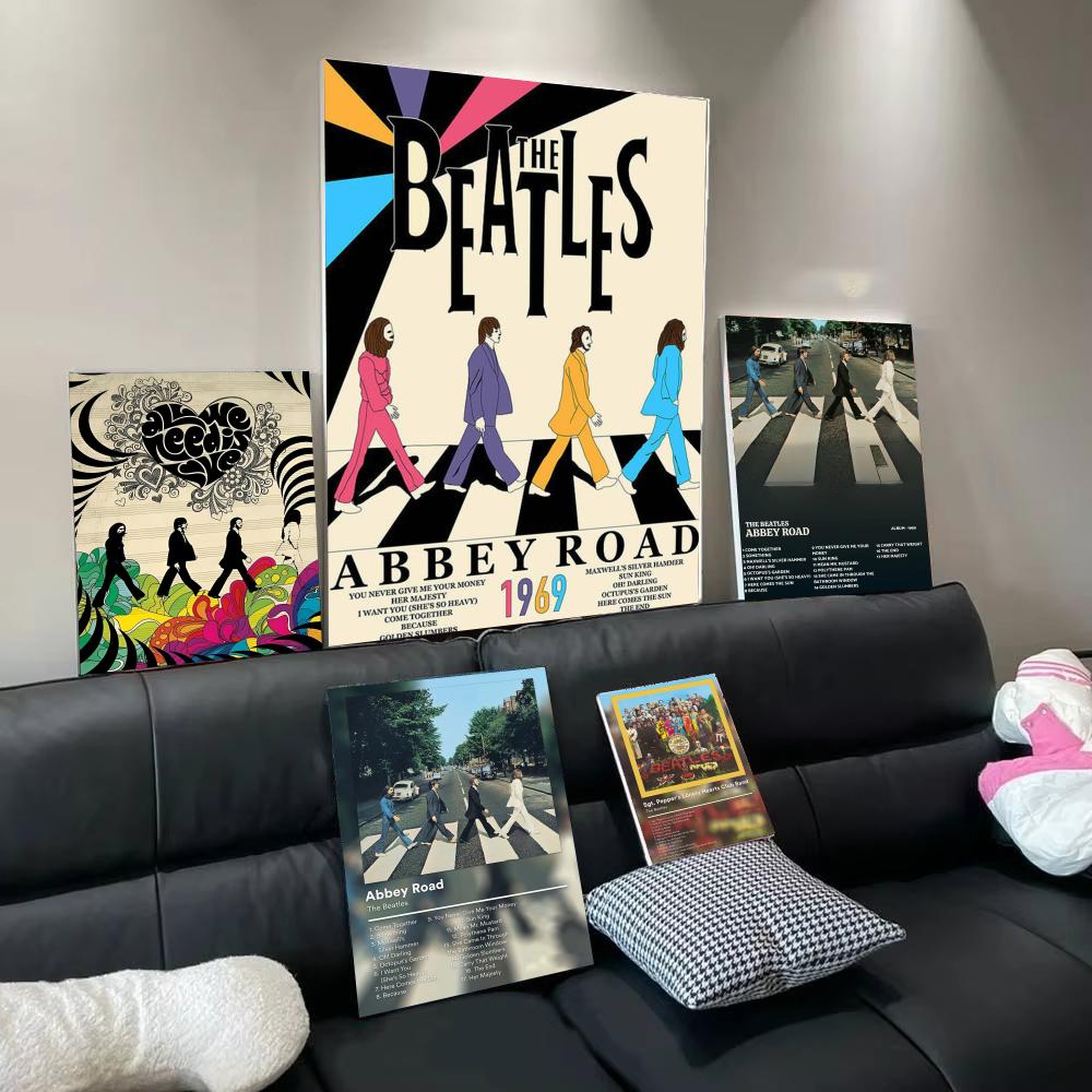 Pop Band T-The Beatles Poster  - Interior Design Minimalist 评论和价格