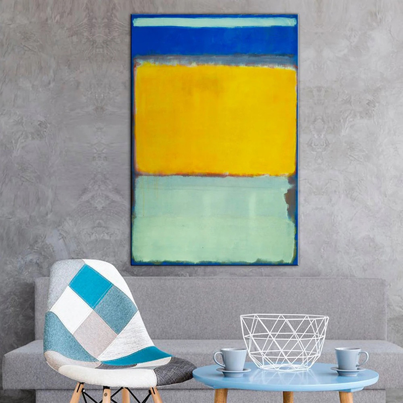 Wall Decor, Mark Rothko Poster - Interior Design Minimalist 评论和价格